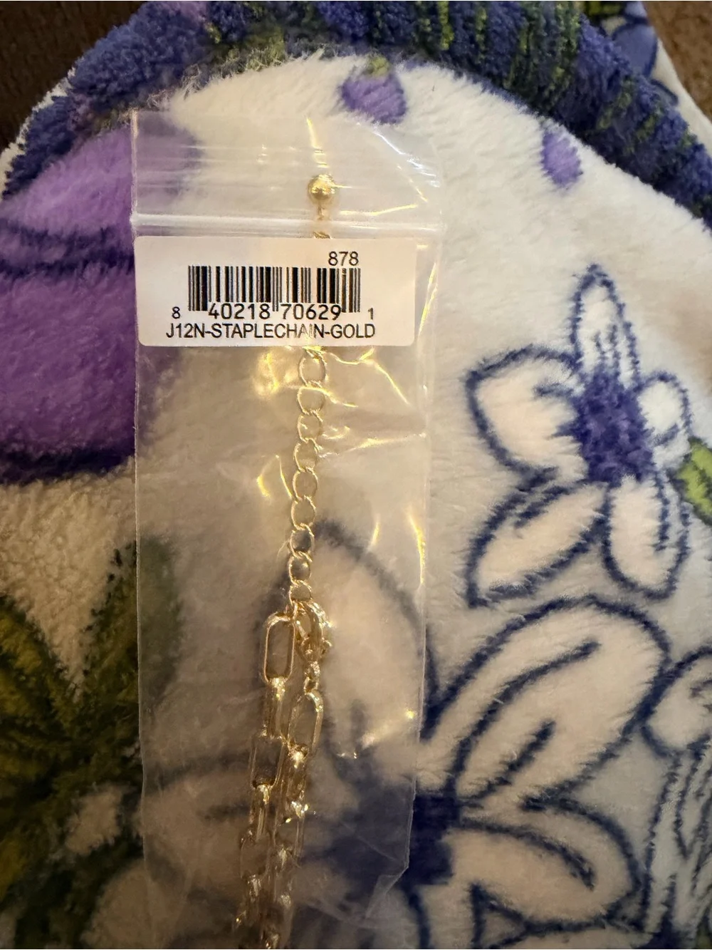 Gold Chain Toggle Necklace - Women's Fashion Jewelry